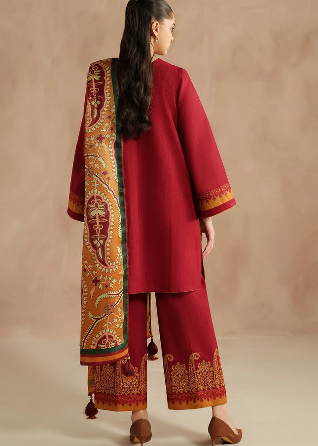 Jazmin | Embroidered Khaddar UW-0187