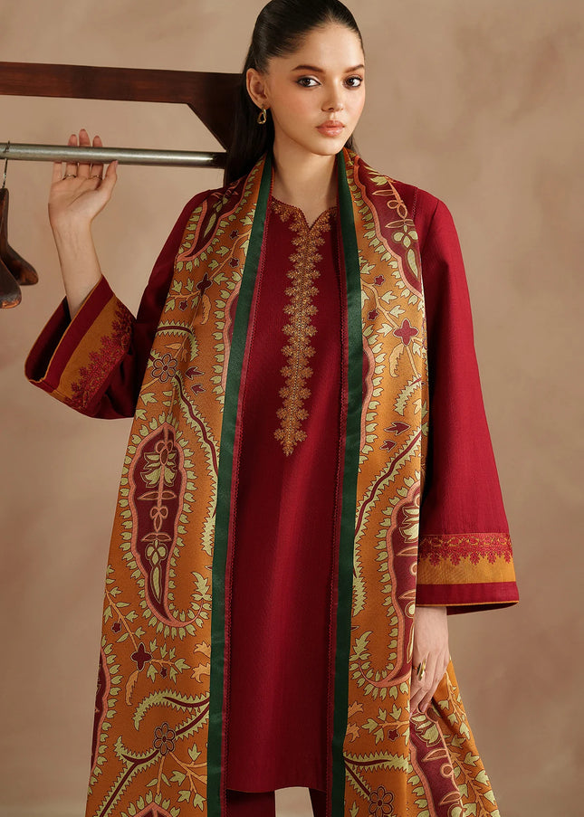 Jazmin | Embroidered Khaddar UW-0187