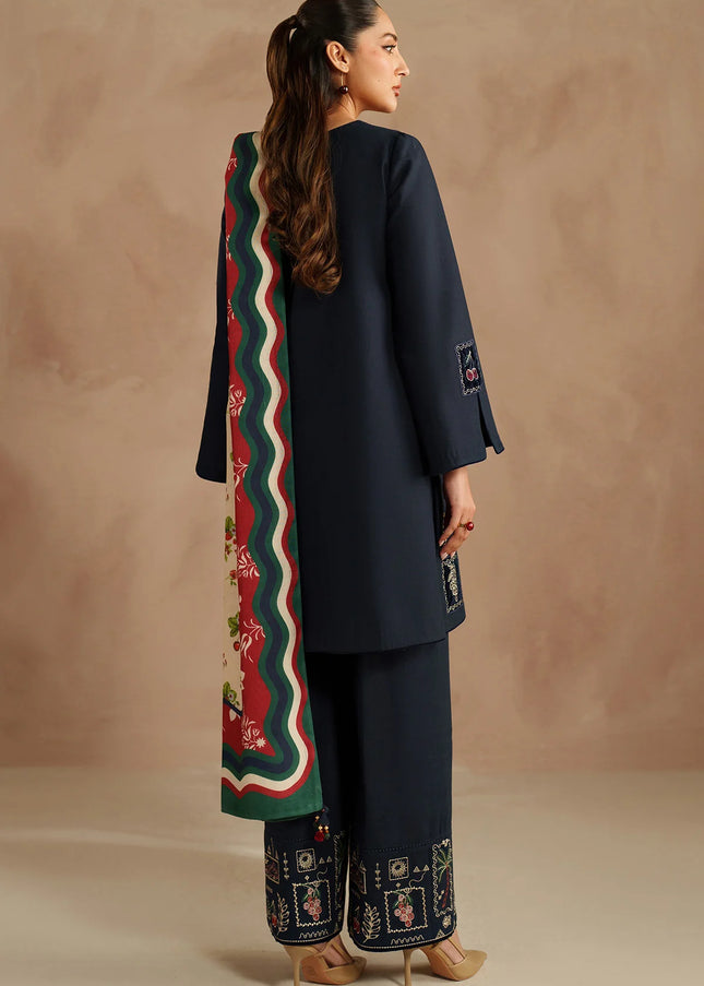 Jazmin | Embroidered Khaddar UW-0195