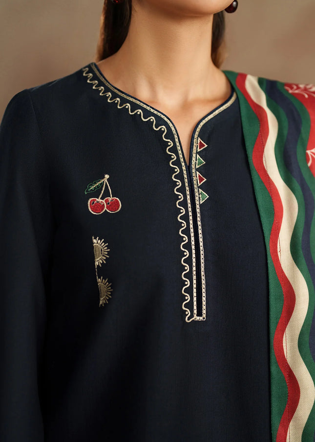 Jazmin | Embroidered Khaddar UW-0195