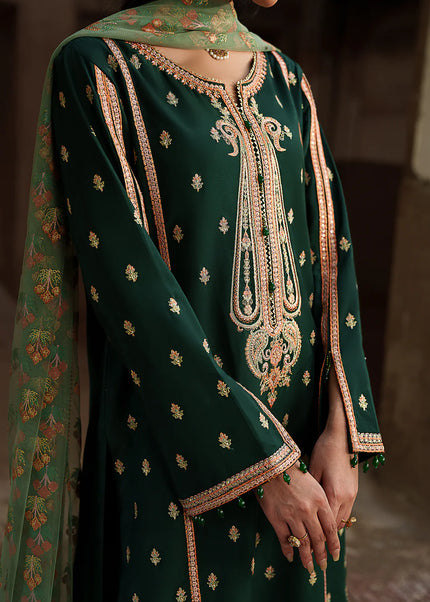 Saad Shaikh | Zaria Festive Pret'25 - Emerald