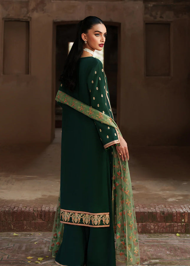Saad Shaikh | Zaria Festive Pret'25 - Emerald