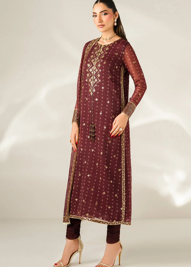 Jazmin | Embroidered Chiffon UC-3085