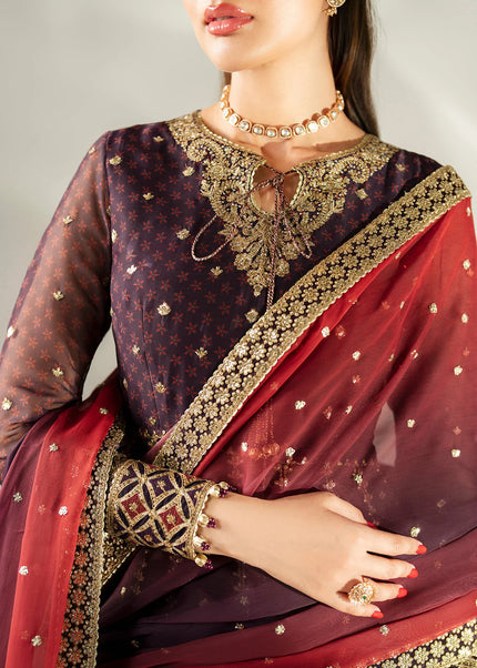 Jazmin | Embroidered Chiffon UC-3088