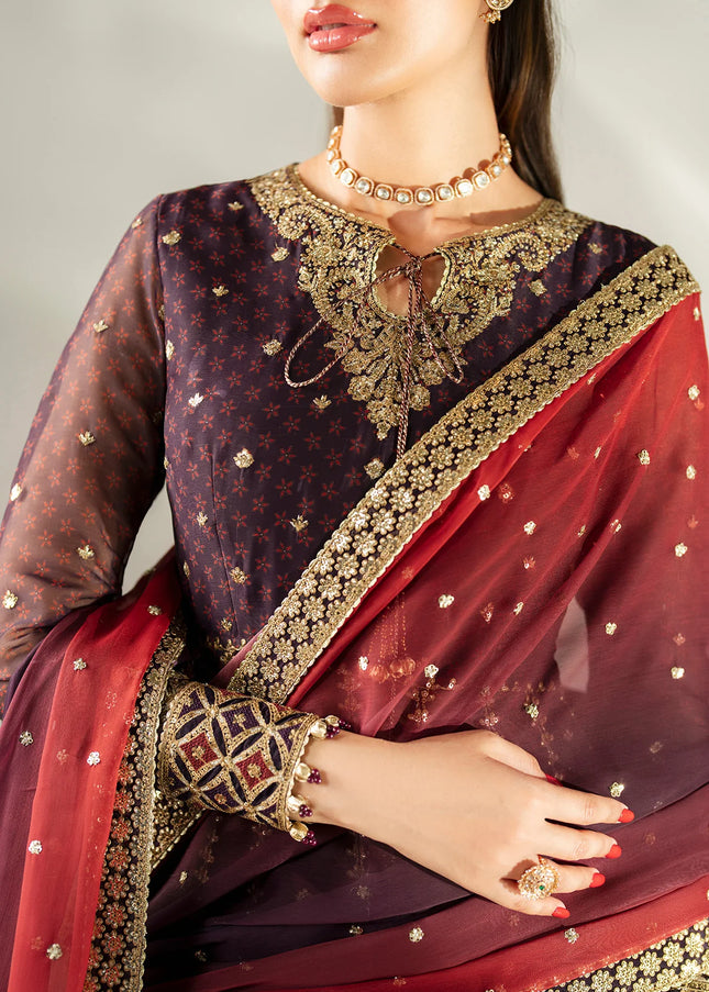 Jazmin | Embroidered Chiffon UC-3088