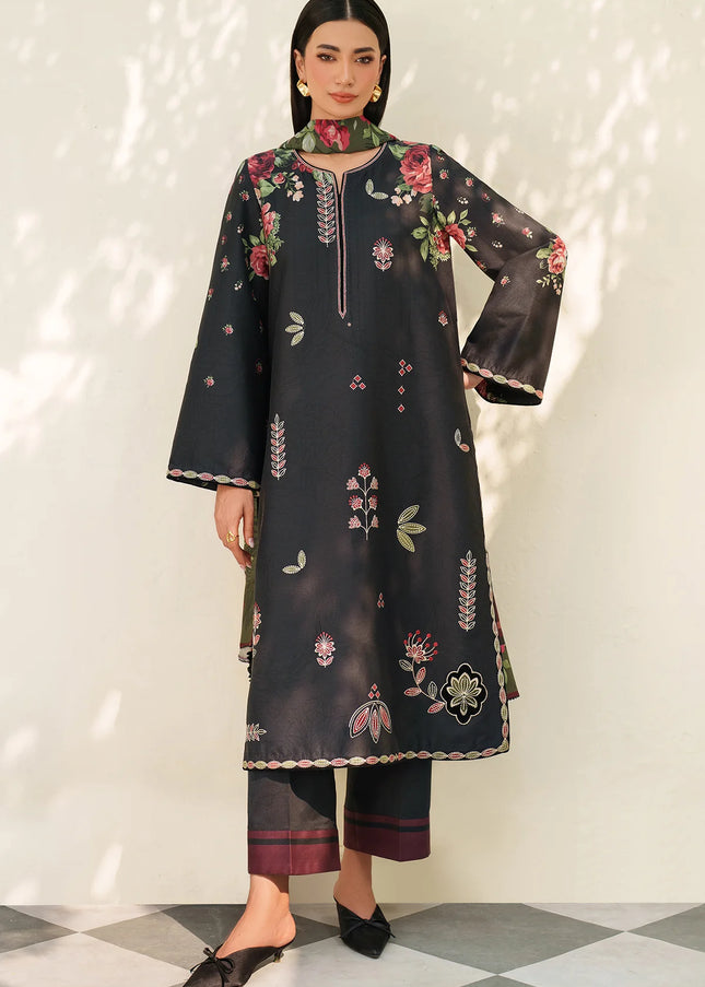 Jazmin | Embroidered Premium Viscose UW-0167