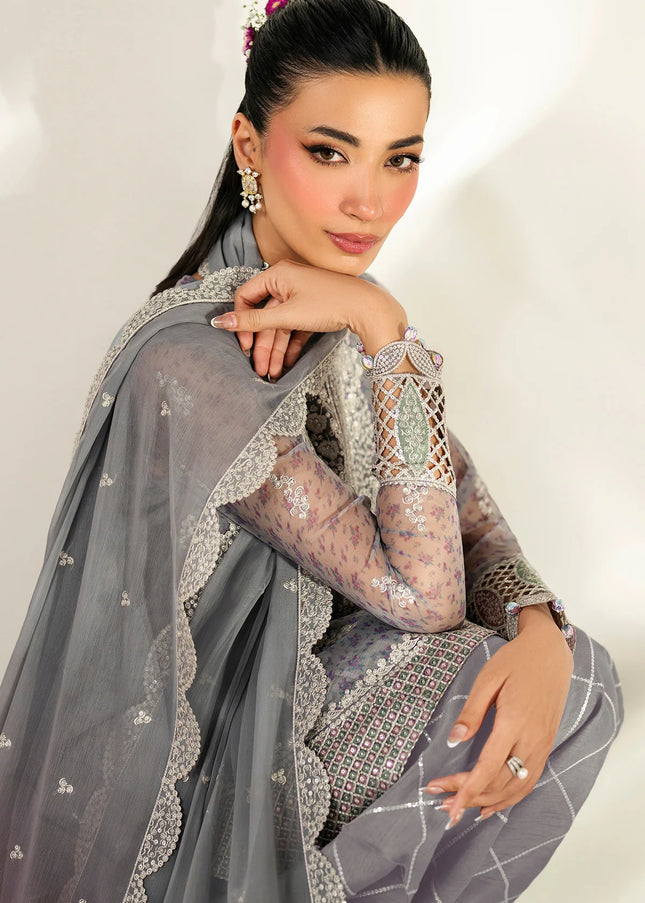 Jazmin | Embroidered Chiffon UC-3095
