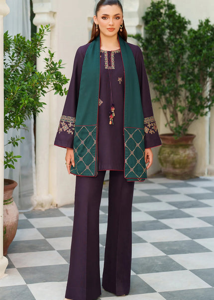 Jazmin | Embroidered Khaddar UW-0189