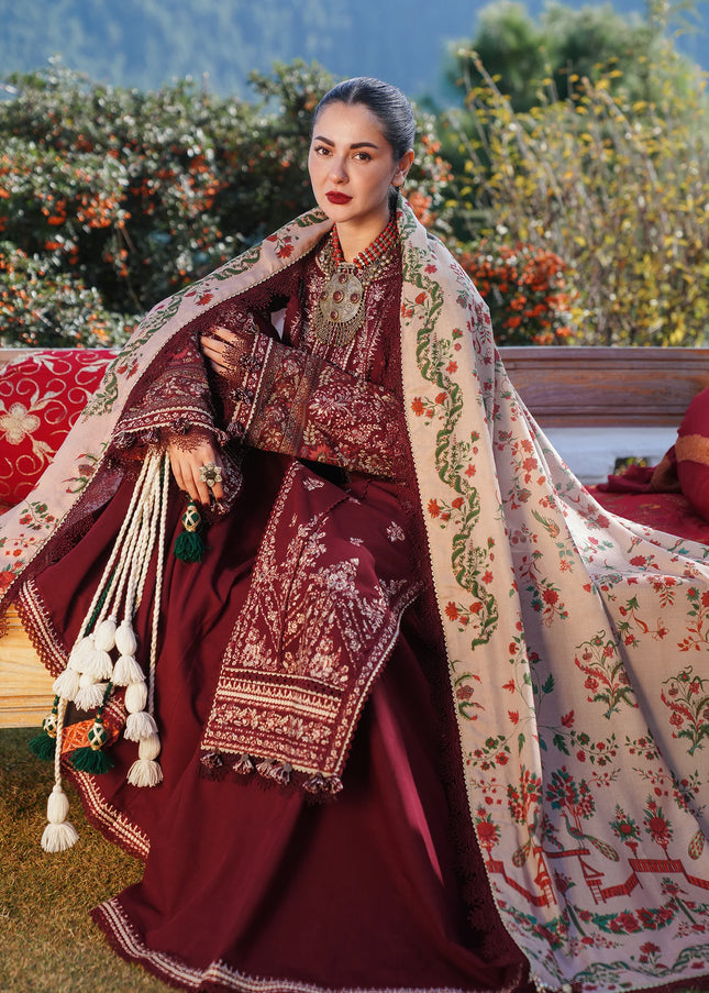 HUSSAIN REHAR | Winter Shawl'24 - Zaran