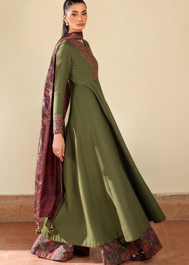 Jazmin | Embroidered Khaddar UW-0197