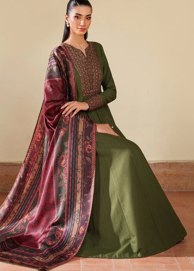 Jazmin | Embroidered Khaddar UW-0197