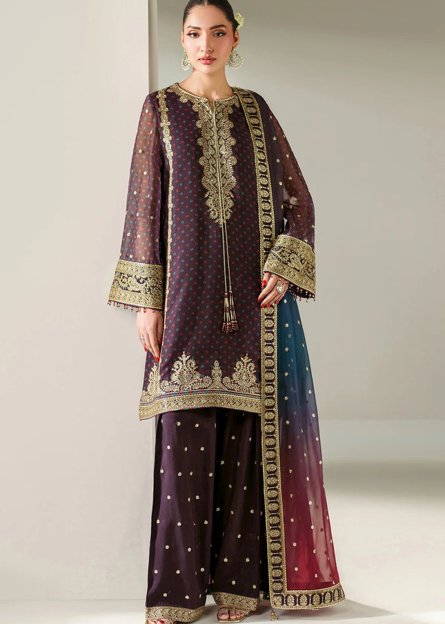 Jazmin | Embroidered Chiffon UC-3086