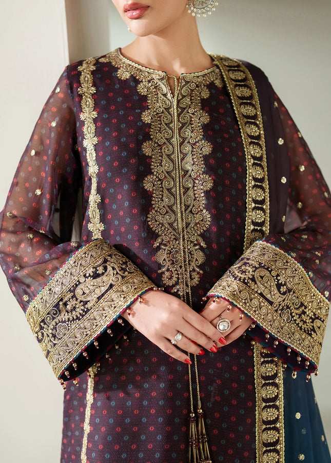 Jazmin | Embroidered Chiffon UC-3086