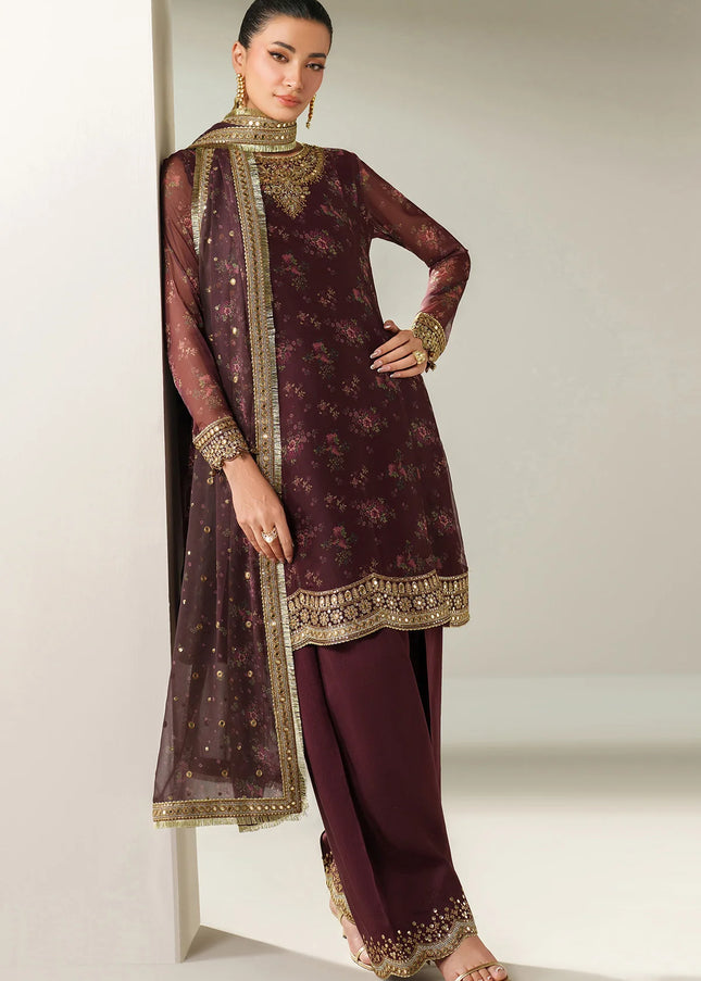 Jazmin | Embroidered Chiffon UC-3096