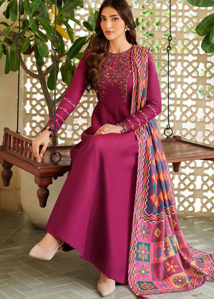 Jazmin | Embroidered Khaddar RTW-1233