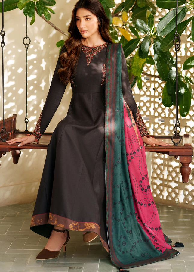 Jazmin | Embroidered Khaddar UW-0149