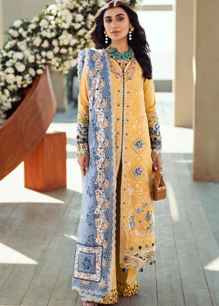 Qalamkar | Sahil Luxury Lawn '25 - Natalie