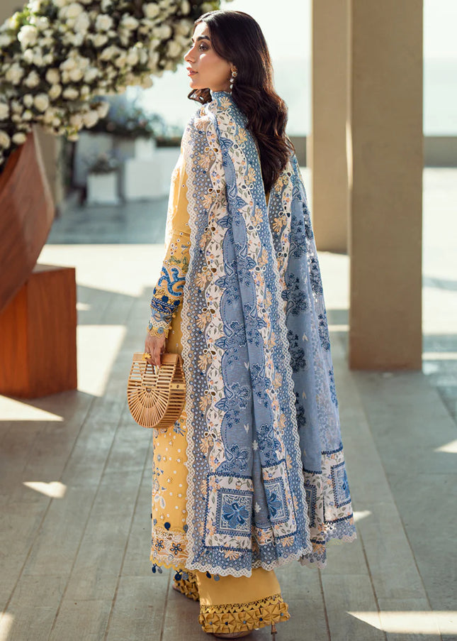 Qalamkar | Sahil Luxury Lawn '25 - Natalie