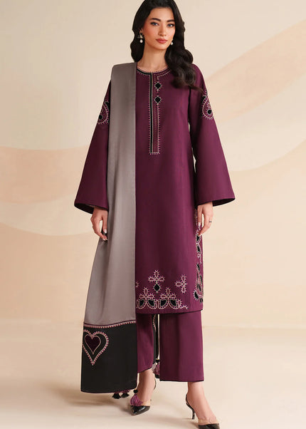 Jazmin | Embroidered Khaddar UW-0218