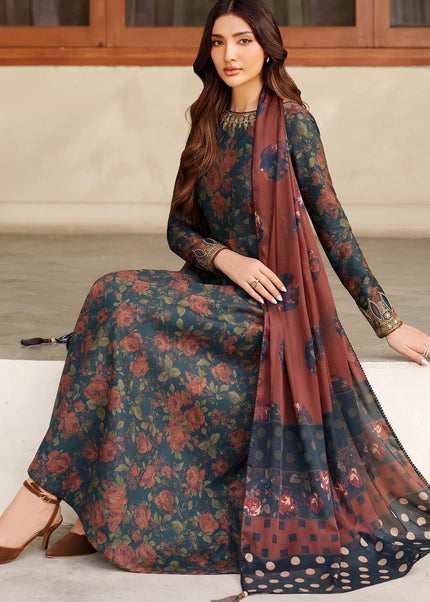 Jazmin | Embroidered Premium Viscose RTW-1227