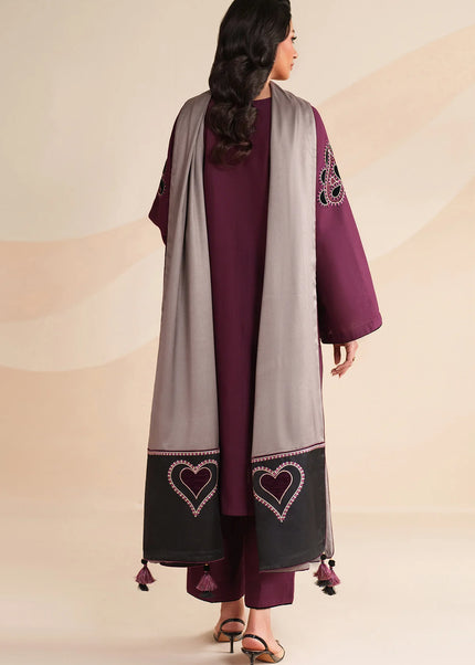 Jazmin | Embroidered Khaddar UW-0218