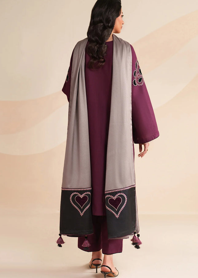 Jazmin | Embroidered Khaddar UW-0218