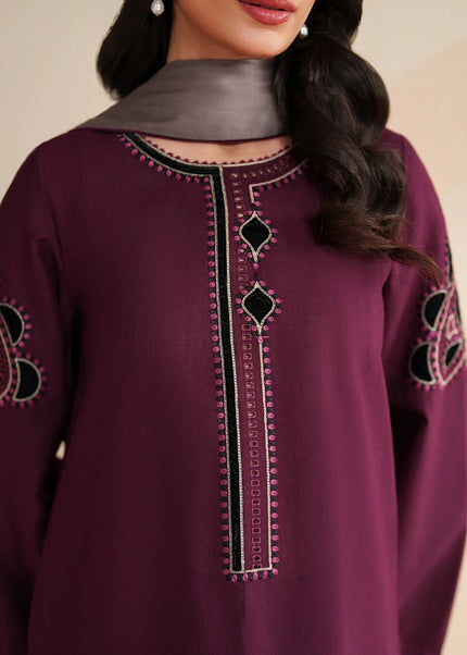 Jazmin | Embroidered Khaddar UW-0218