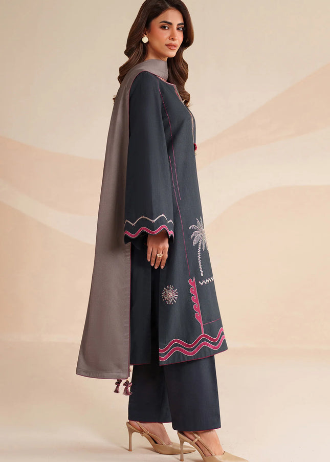 Jazmin | Embroidered Khaddar UW-0227