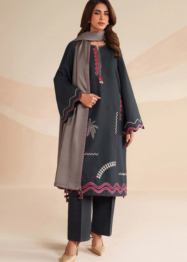Jazmin | Embroidered Khaddar UW-0227