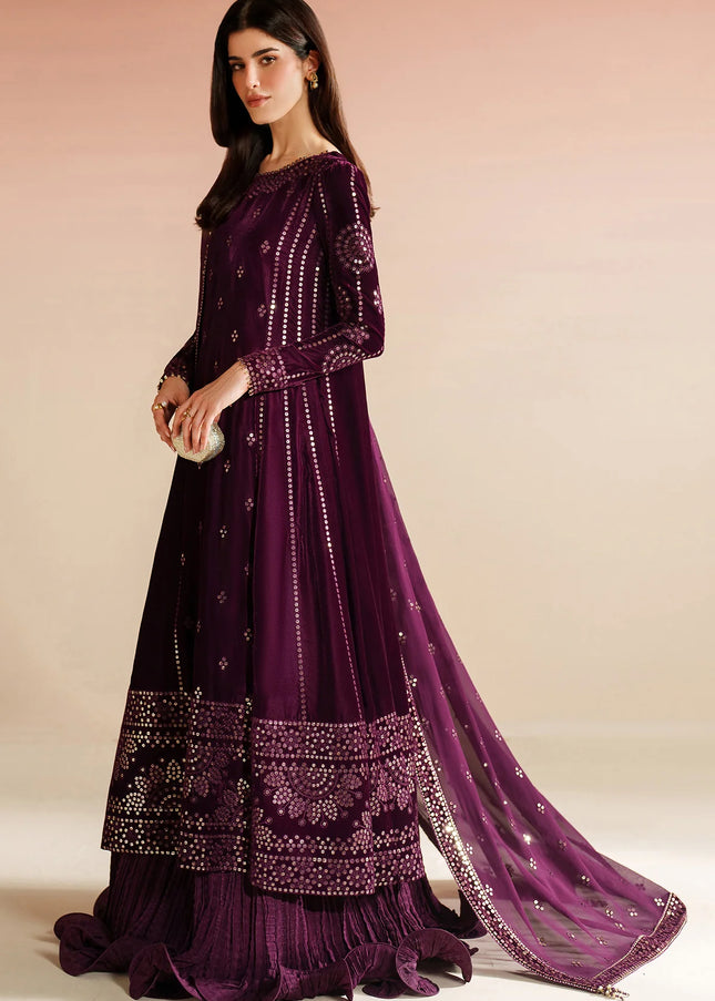Jazmin | Embroidered Velvet Formal VVF D-1