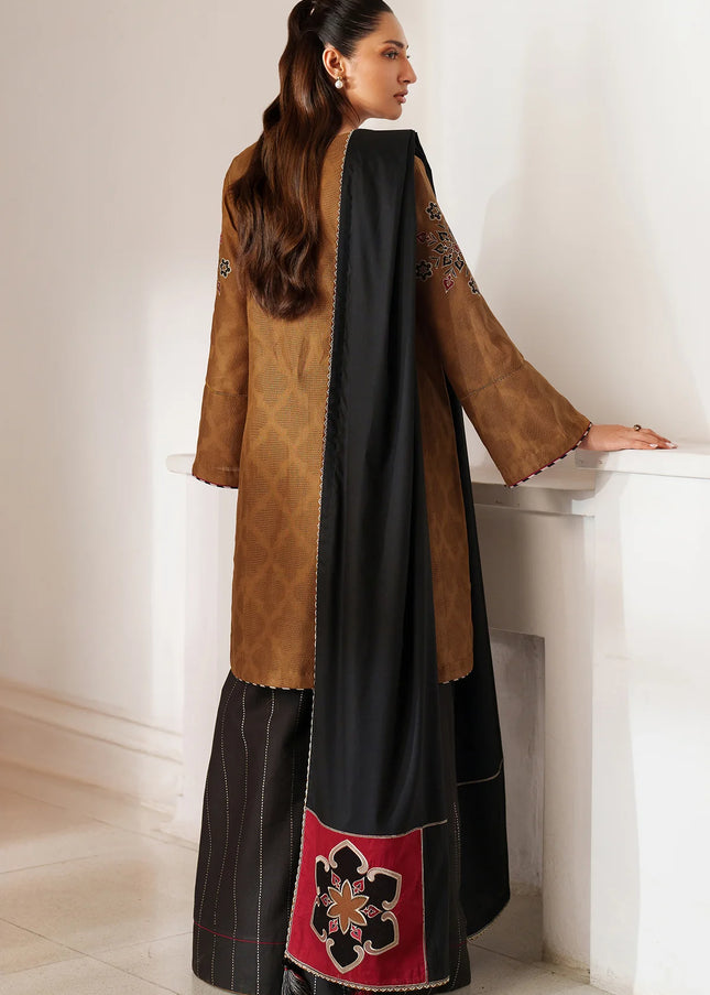 Jazmin | Embroidered Jacquard Khaddar UW-0150