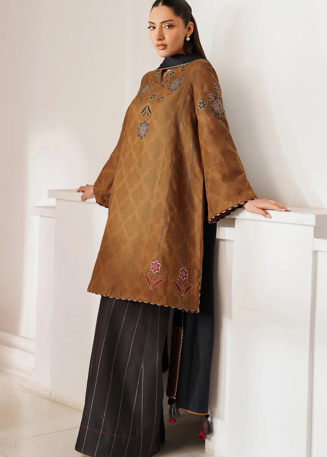 Jazmin | Embroidered Jacquard Khaddar UW-0150