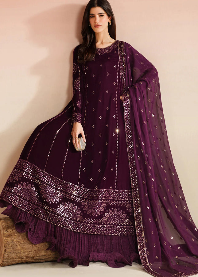 Jazmin | Embroidered Velvet Formal VVF D-1