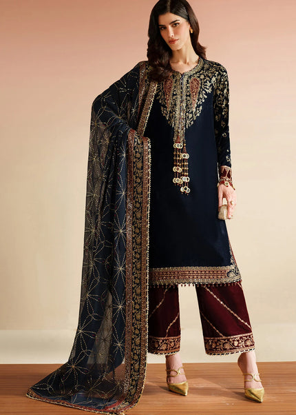 Jazmin | Embroidered Velvet Formal VVF D-7