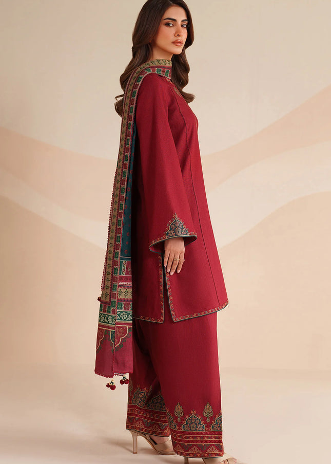 Jazmin | Embroidered Khaddar UW-0240