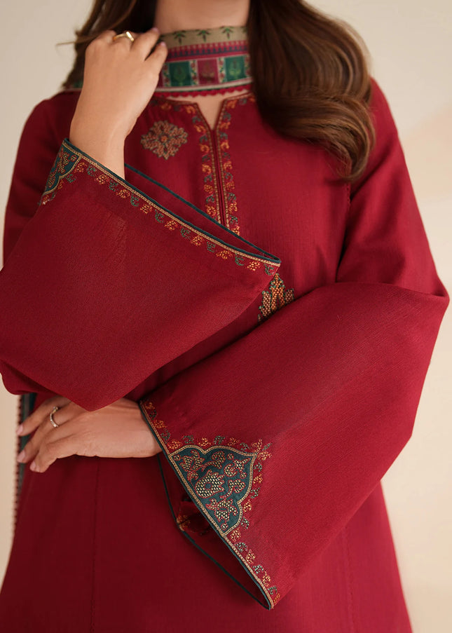 Jazmin | Embroidered Khaddar UW-0240