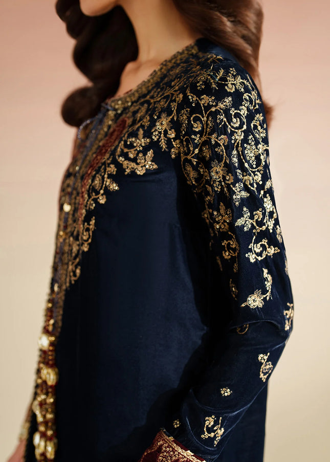 Jazmin | Embroidered Velvet Formal VVF D-7