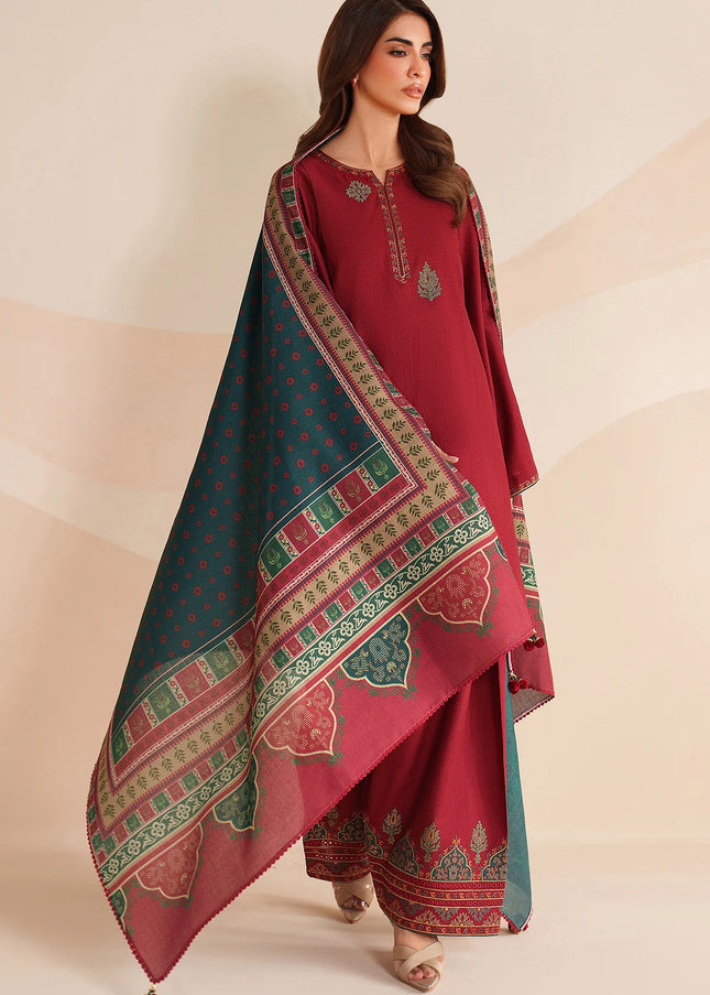 Jazmin | Embroidered Khaddar UW-0240