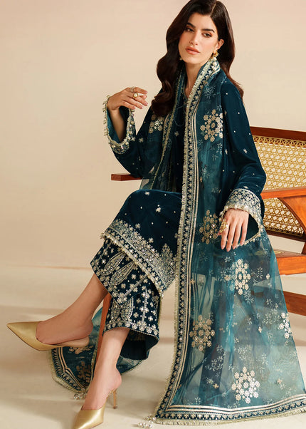 Jazmin | Embroidered Velvet Formal VVF D-2