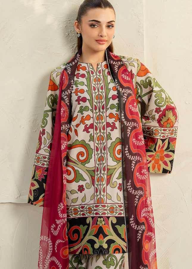 Jazmin | Digital Printed Lawn - USE-9199