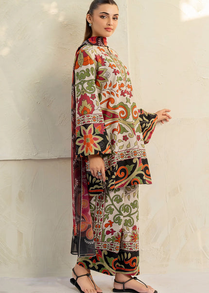 Jazmin | Digital Printed Lawn - USE-9199