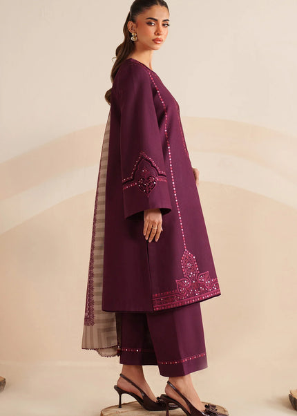 Jazmin | Embroidered Khaddar UW-0220