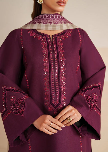 Jazmin | Embroidered Khaddar UW-0220