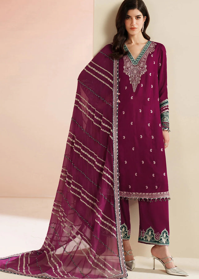 Jazmin | Embroidered Velvet Formal VVF D-6