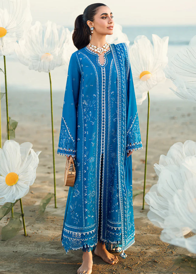 Qalamkar | Sahil Luxury Lawn '25 - Victoria