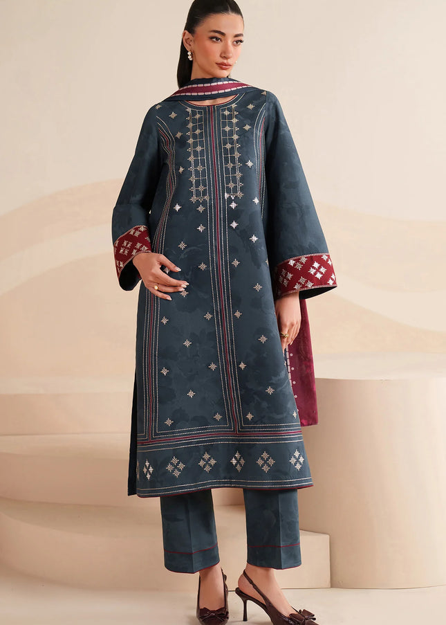 Jazmin | Embroidered Premium Viscose UW-0224