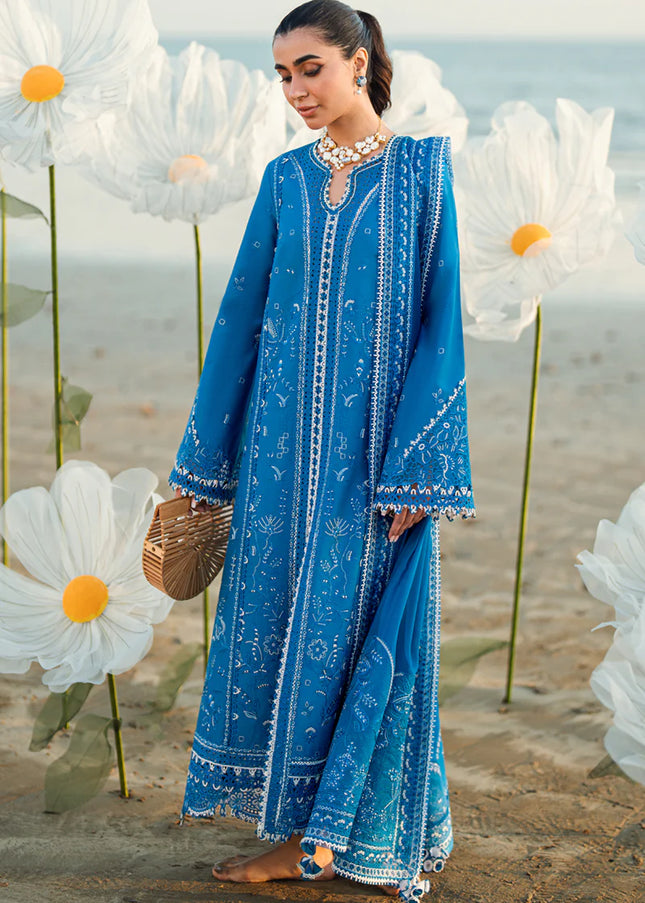 Qalamkar | Sahil Luxury Lawn '25 - Victoria