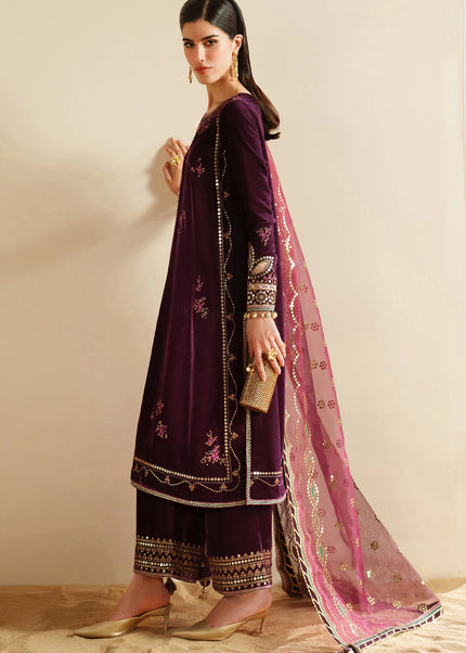Jazmin | Embroidered Velvet Formal VVF D-4