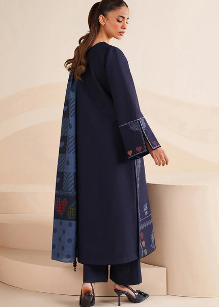 Jazmin | Embroidered Khaddar UW-0229