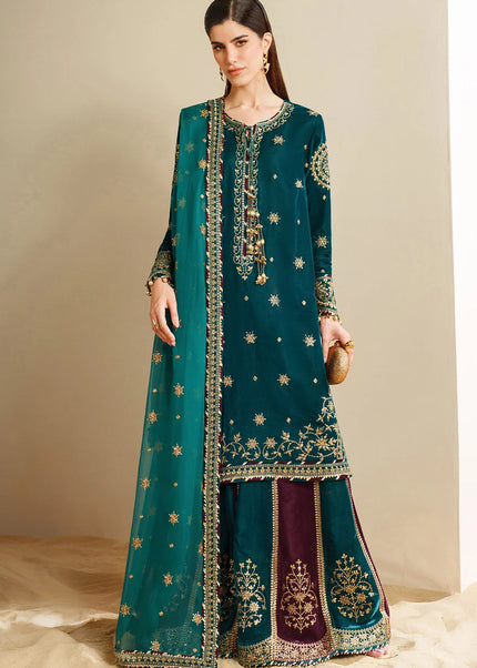 Jazmin | Embroidered Velvet Formal VVF D-8